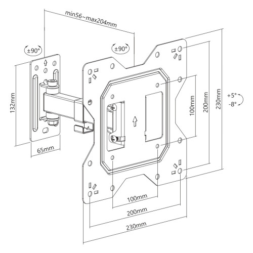 Кронштейн ITech LCD522B – ITech (вид 2)