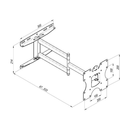 Кронштейн KSL WMO-4325T – KSL (вид 1)