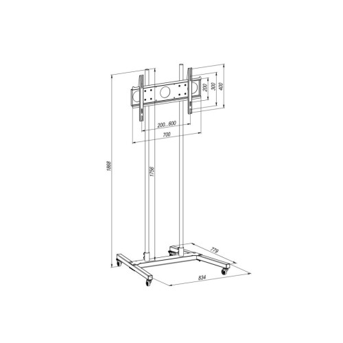 Стійка презентаційна PS1 KSL – KSL (вид 1)