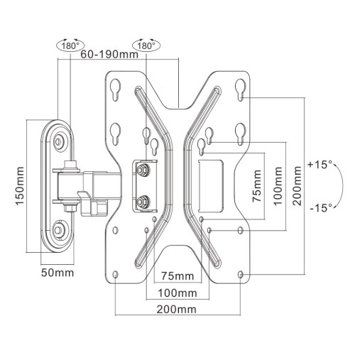 Кронштейн UniBracket BZ11-22 – UniBracket (вид 1)
