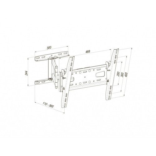 Кронштейн KSL WMO-6245T – KSL (вид 2)