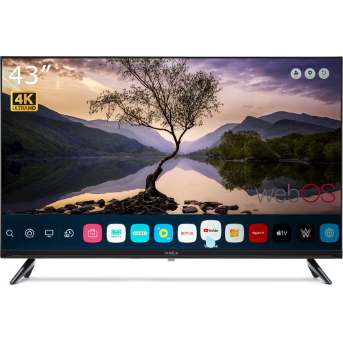 Телевизор Vinga S43UHD25BWEB – Vinga
