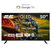 Телевізор 2E 50A77Q - стильна модель 50" з Google TV та 4K роздільною здатністю – 2E