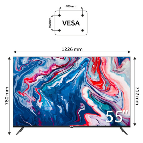 Телевізор Haier H55K801UG – Haier (вид 2)
