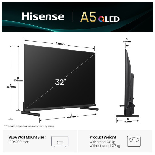 Телевизор Hisense 32A5Q – Hisense (вид 1)