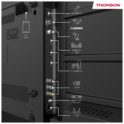 Телевізор THOMSON 43FQG3S15 – THOMSON (вид 1)