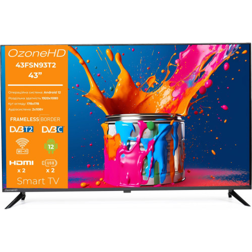 Телевизор Ozonehd 43FSN93T2 – OzoneHD