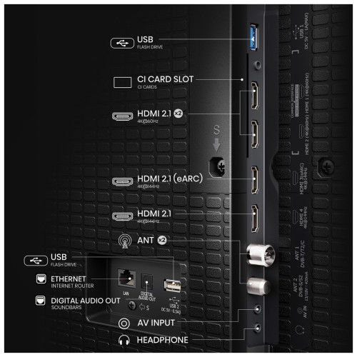 Телевизор Hisense 100E7Q PRO – Hisense (вид 2)
