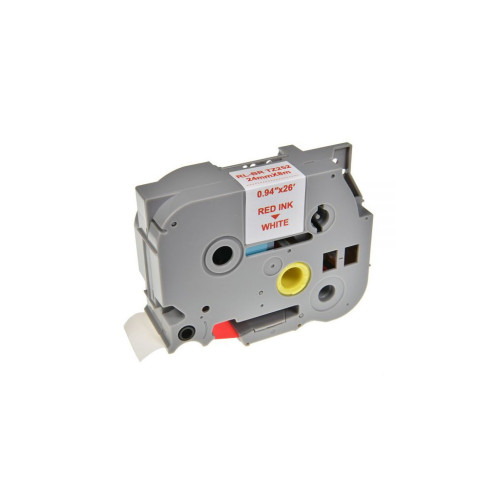 Стрічка для принтера етикеток UKRMARK RL-B-T252P-RE/WT, аналог TZE252. 24 мм х 8 м (CBTZ252) – UKRMARK