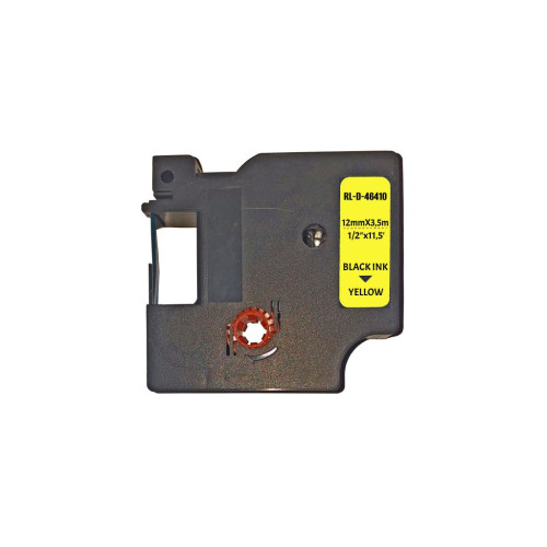 Лента для принтера этикеток UKRMARK RL-D-Se-46210-BK/SI Security Label. для DYMO серии D1. 12мм (CD46210) – UKRMARK