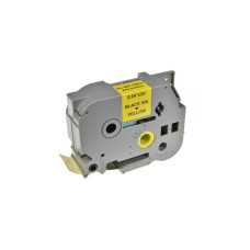 Лента для принтера этикеток UKRMARK RL-B-T651P-BK/YE, аналог TZE651. 24 мм х 8 м (CBTZ651)