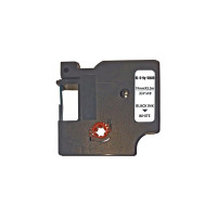 Лента для принтера этикеток UKRMARK RL-D-Vi-18444-BK/WT виниловая лента. аналог DYMO S0718600, 1 (CD18444)