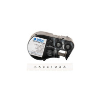 Лента для принтера этикеток Brady MC-375-595-WT-BK 9,53мм х 7,62м, black on white, vinyl (139923)