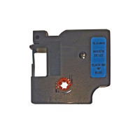 Лента для принтера этикеток UKRMARK D-40916P, 9мм х 7м, черным на синем, совместимая с DYMO D1 S0720710 (CD40916P)