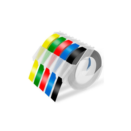 Лента для принтера этикеток UKRMARK D-520106-BL, 9 мм х 3 м, синя, аналог DYMO 520106 / S0898140 (00862) – UKRMARK (вид 3)