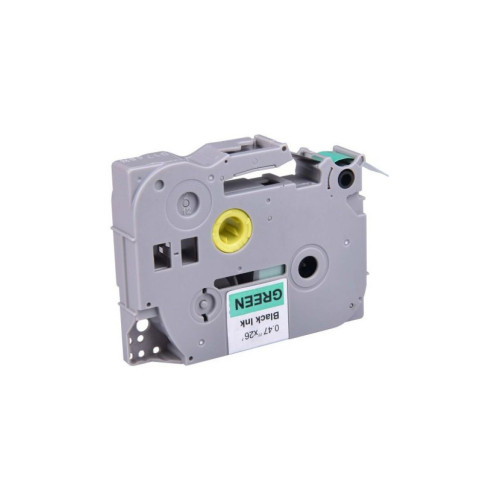 Лента для принтера этикеток UKRMARK RL-B-S-T731P-BK/GR, аналог TZES731. Сверхклейкая. 12 мм х 8 (900237) – UKRMARK