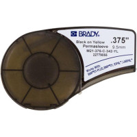 Лента для принтера этикеток Brady термоусадочная трубка, 3.18 - 8.13 мм, Black on Yellow (M21-375-C-342-YL)