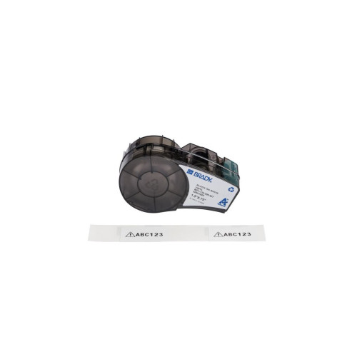 Лента для принтера этикеток Brady M21-136-595-WT, всепогодные, 38,10 мм х 19,05 мм, black on white, винил, для M210, M211 (176812) – Brady