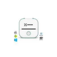 Принтер чеків UKRMARK P02GN Bluetooth, біло-зелений (00912)