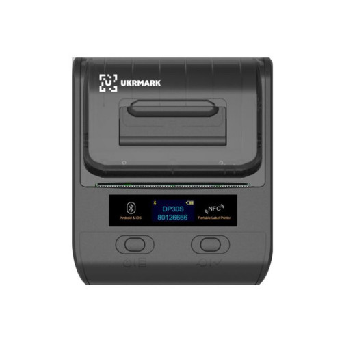 Принтер этикеток UKRMARK DP30BK, USB, Bluetooth, рулони 20-80 мм (DP30BK) – UKRMARK