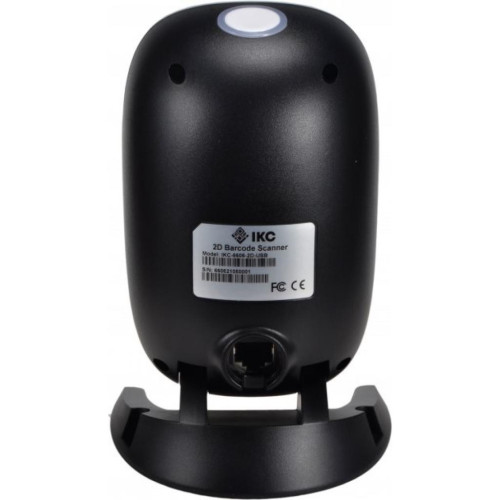 Сканер штрих-коду ІКС Сканер IKC-6606/2D Desk USB, black (ІКС-6606-2D-USB) – ІКС (вид 3)