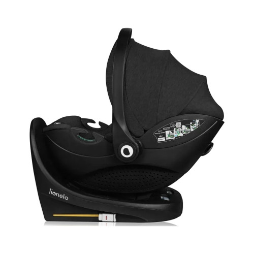 Автокрісло Lionelo MOXIE I-SIZE SET 360 BLACK CARBON (LO-MOXIE I-SIZE SET BLACK CARBON) – Lionelo (вид 2)