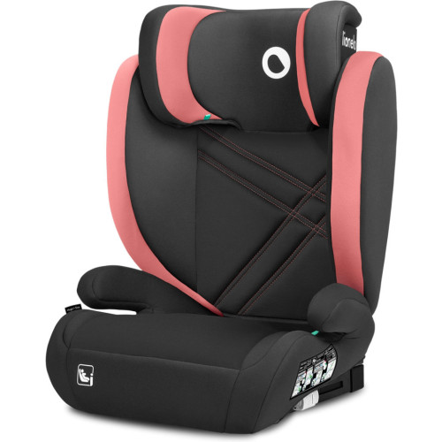 Автокрісло Lionelo Hugo I-Size Pink Baby 15-36 кг, рожеве (LO-HUGO I-SIZE PINK BABY) – Lionelo (вид 1)