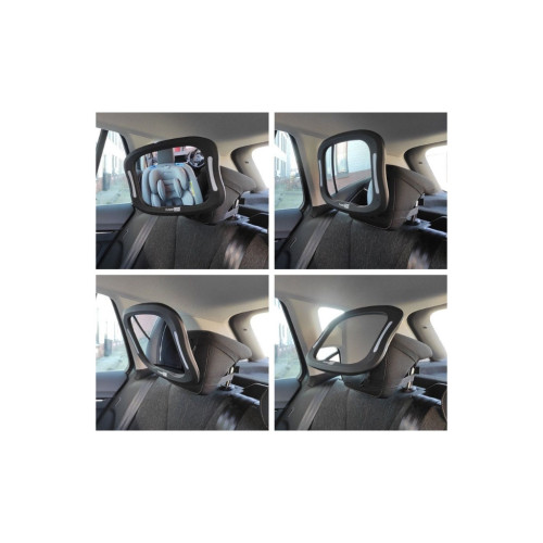 Додаткове дзеркало заднього огляду FreeON світлодіодне, з підсвічуванням і дистанційним керуванням, black (38145) – FreeON (вид 1)