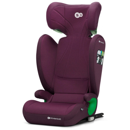 Автокресло Kinderkraft Junior Fix 2 i-Size Cherry Pearl (KCJUFI20RED0000) (5902533921584) – Kinderkraft (вид 2)