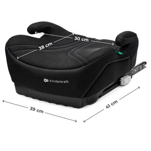 Автокрісло Kinderkraft i-Boost 2 Pro бустер Black (KCIBOO02BLKPR00) (5902533929122) – Kinderkraft (вид 1)