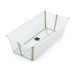 Ванночка Stokke Flexi Bath XL Складна Прозора Зелена (535904) – Stokke