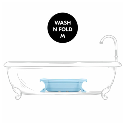 Ванночка Hauck Wash N Fold M Light Blue (72702-7) – Hauck (вид 1)