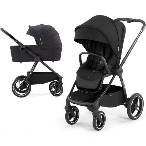 Коляска Kinderkraft 2 в 1 Nea Midnight Black (KSNEA000BLK2000) (5902533918867) – Kinderkraft