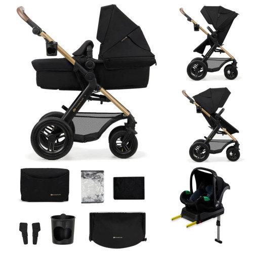 Коляска Kinderkraft 3 в 1 Moov 2 Air Pure Black (KSMOOV02BLK0000) (5902533925759) – Kinderkraft