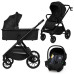 Коляска Lionelo 3 в 1Layla Black Onyx (LO-LAYLA 3IN1 BLACK ONYX) – Lionelo