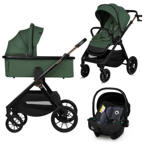 Коляска Lionelo 3 в 1 Layla Green Forest (LO-LAYLA 3IN1 GREEN FOREST) – Lionelo