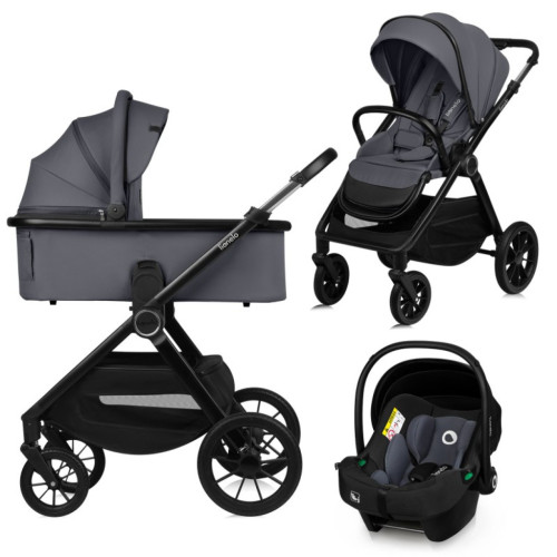 Коляска Lionelo 3 в 1 Layla Grey Stone (LO-LAYLA 3IN1 GREY STONE) – Lionelo