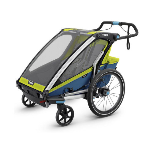 Коляска Thule Chariot Sport Double (Chartreuse-Mykonos) (TH 10201004) – Thule (вид 2)