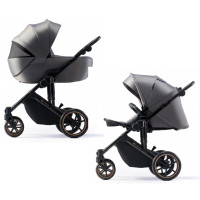 Коляска Kinderkraft 2 в 1 Prime 2 Shadow Grey (KSPRIM02GRY2000) (5902533922932)