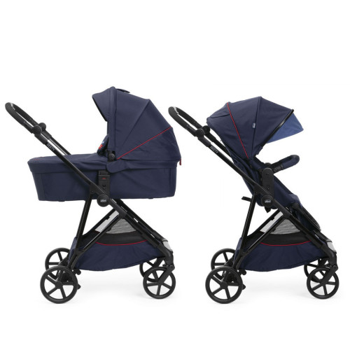 Коляска Chicco 2 в 1 Seety синяя (2900990870639) (87097.79.01) – Chicco