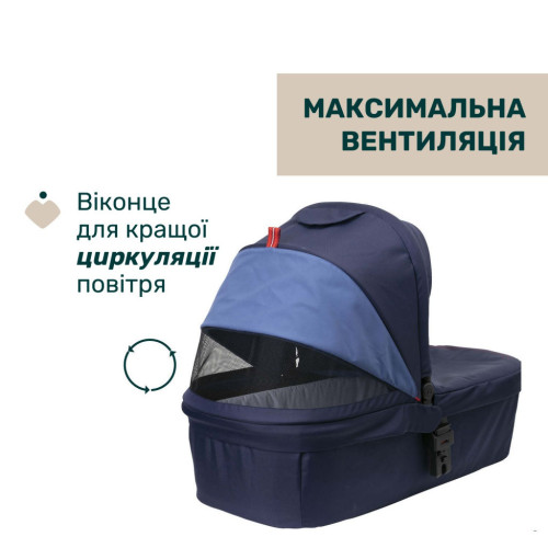 Коляска Chicco 2 в 1 Seety синяя (2900990870639) (87097.79.01) – Chicco (вид 2)