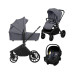 Коляска Lionelo Mika plus 3 in 1 grey stone (LO-MIKA PLUS 3IN1 GREY STONE) – Lionelo