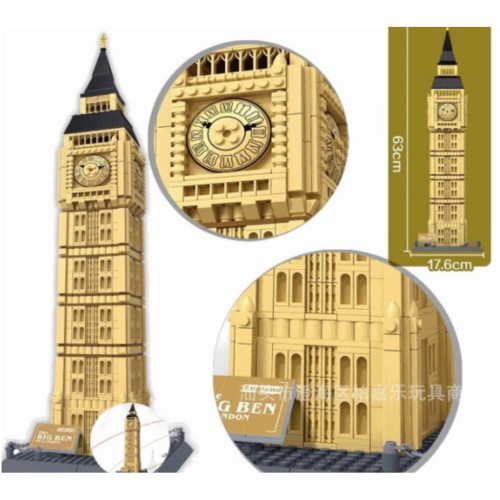Конструктор Wange Біг-Бен, Лондон, Англія (WNG-Big-Ben) – Wange (вид 2)