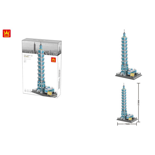 Конструктор Wange Тайбей 101 , Тайвань, Китай (WNG-Taipei-101) – Wange (вид 1)