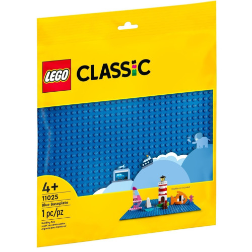 Конструктор LEGO Classic Базовая пластина синего цвета (11025) – LEGO