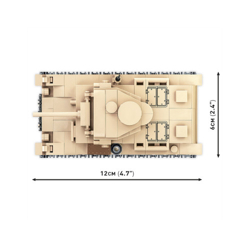 Конструктор Cobi Друга Світова Війна Танк Panzer III, 292 деталей (COBI-2712) – Cobi (вид 3)