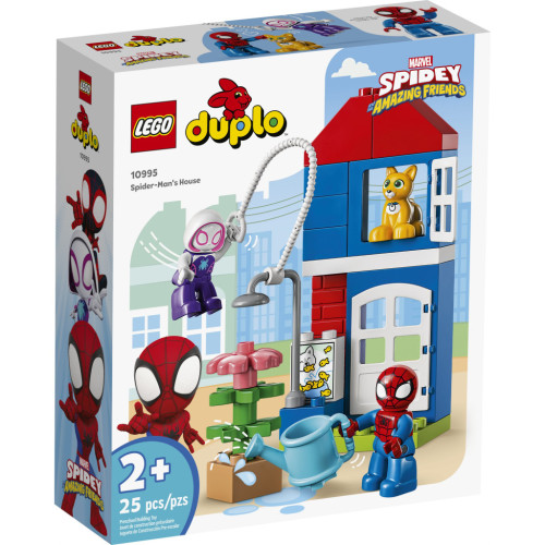Конструктор LEGO DUPLO Super Heroes Дом Человека-Паука 25 деталей (10995) – LEGO