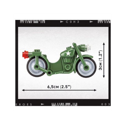 Конструктор Cobi Company of Heroes 3 USA Центр Авиаподдержки, 652 детали (COBI-3042) – Cobi (вид 3)