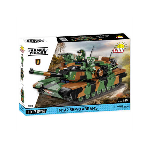 Конструктор Cobi Танк M1A2 SEP v3 Абрамс, 1017 деталей (COBI-2623) – Cobi