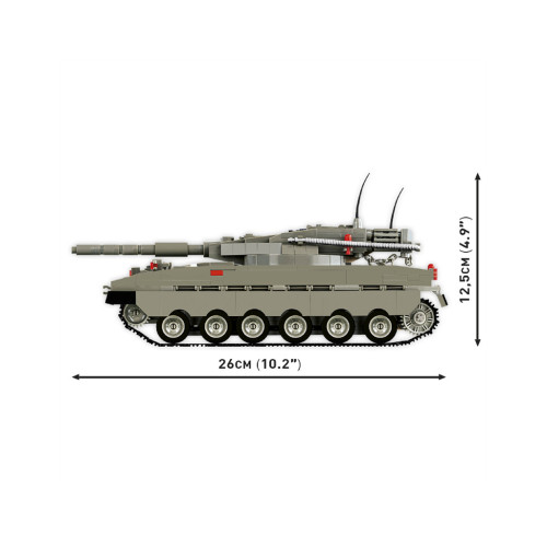 Конструктор Cobi Танк Меркова Mk 1, 825 деталей (COBI-2621) – Cobi (вид 3)